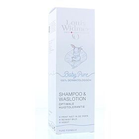 Babypure shampoo & waslotion parfumvrij Louis Widmer 200ml