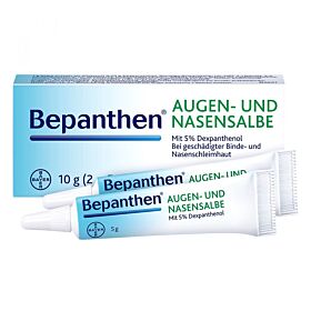 Tp Bepanthen Oog & Neuszalf (Augen- und Nasensalbe) 10 gram (2x 5 gram)