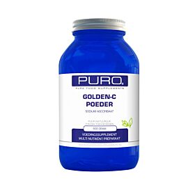PURO Golden C 500 gram poeder (Vitamine C) 500 gram