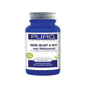 PURO Rode Gist Rijst Complex 3mg  60 capsules