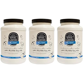 Royal Green Whey Proteine Isolate Trio-pak 3x 600 gram